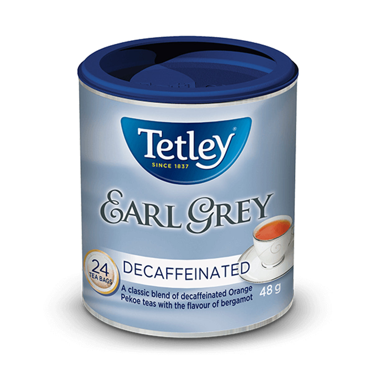 Tetley Tea, Earl Grey Decaf, 24pk