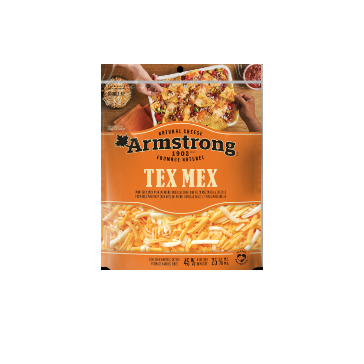 Armstrong Shredded Tex Mex Cheese, 500g