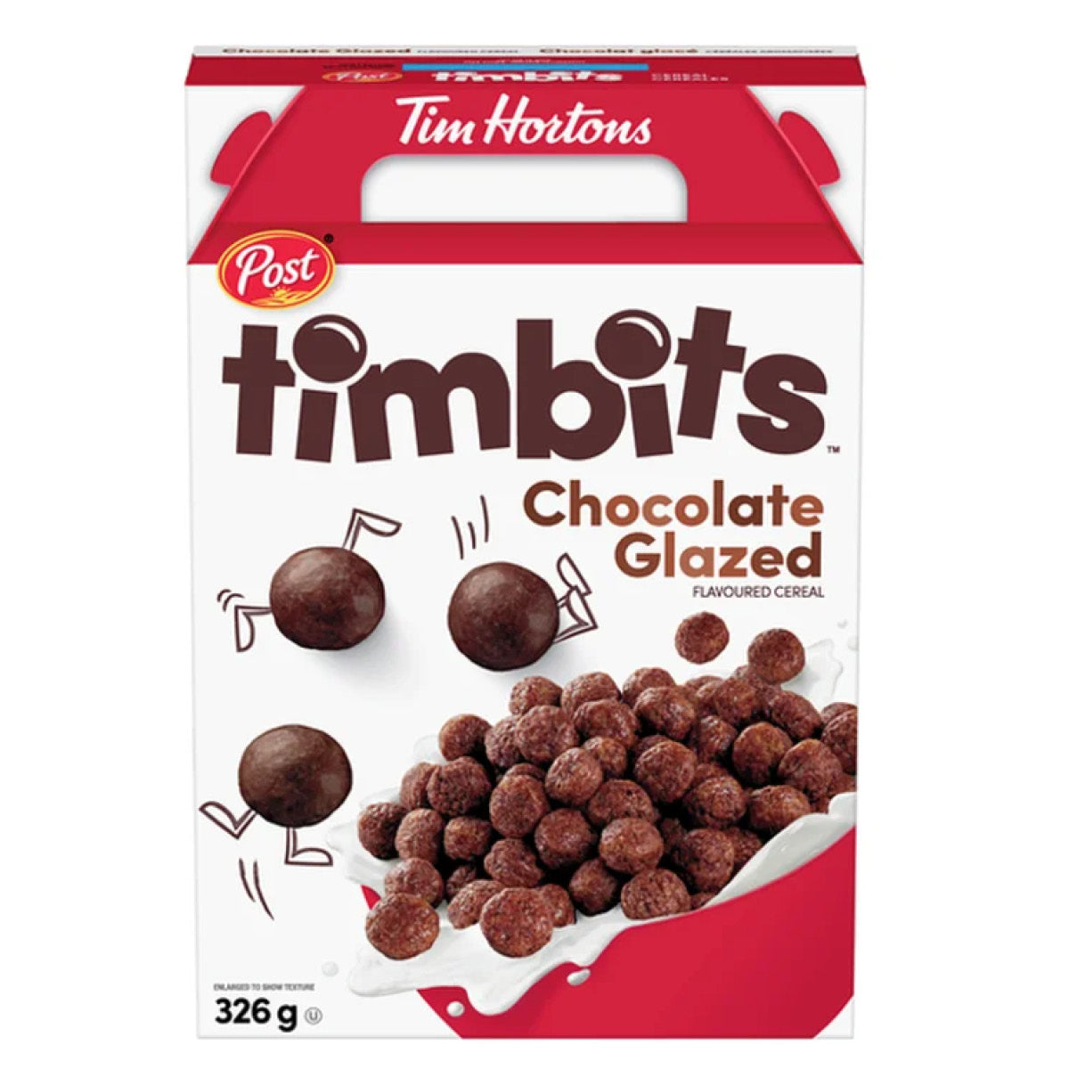 Timbits Cereal Chocolate Glazed Cereal, 326g