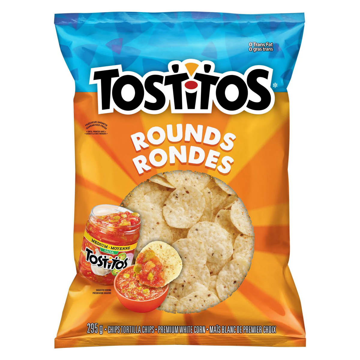 Tostitos Original Rounds Tortilla Chips, 295g