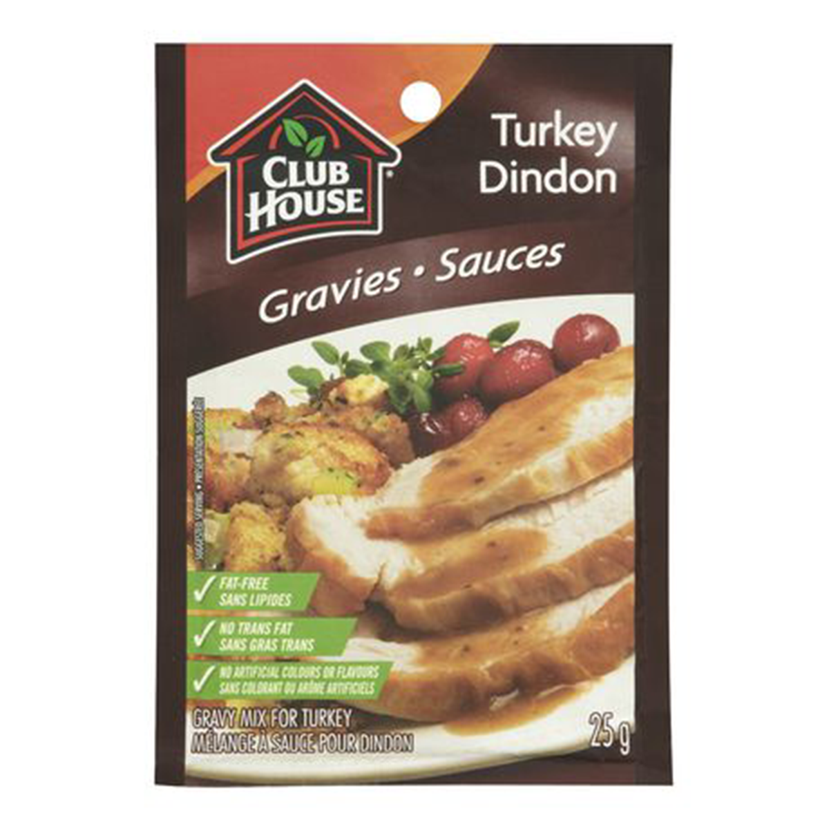 Club House Turkey Gravy Mix, 25g
