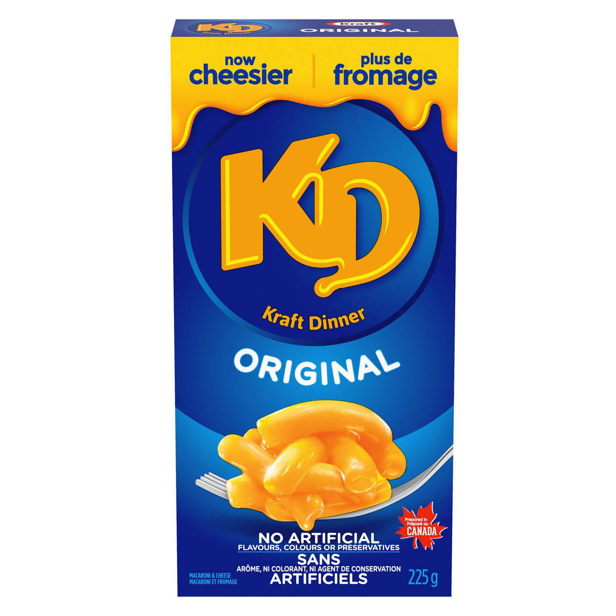 Kraft Dinner Macaroni & Cheese, Original, 200g