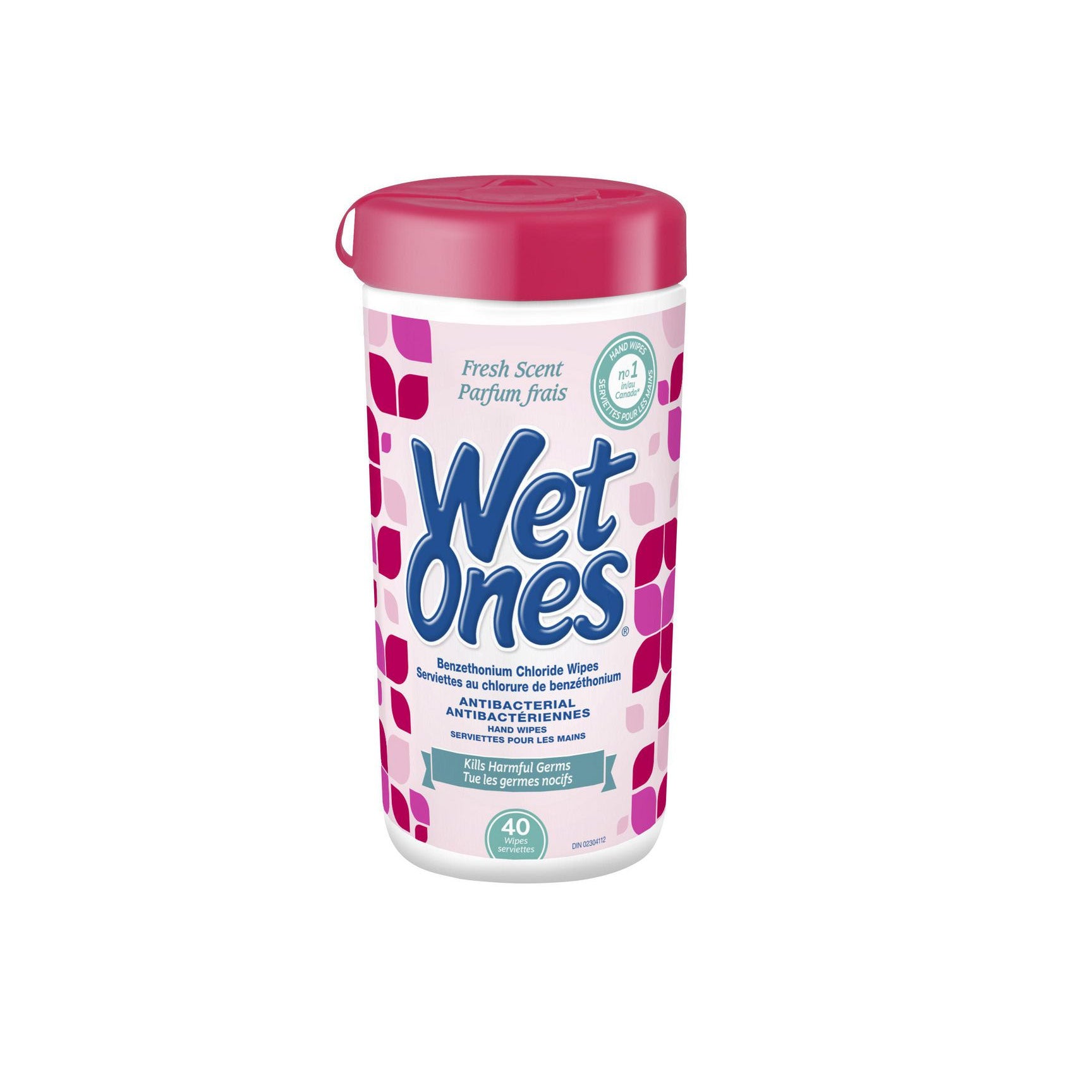 Wet Ones Antibacterial Wipes, 40pk