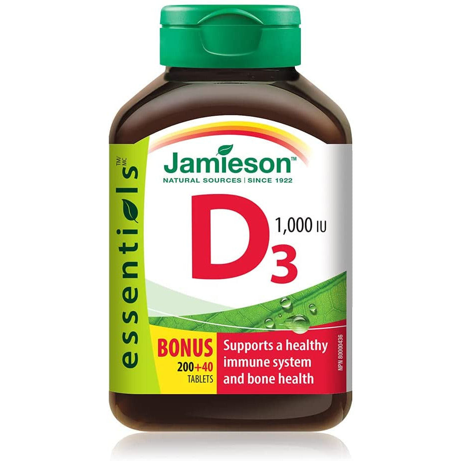 Jamieson Vitamin D3 1,000 IU, 240 Count