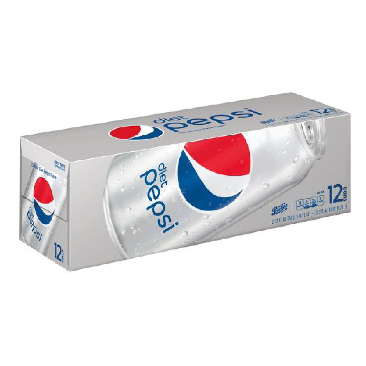 Diet Pepsi Cans, 12 pk