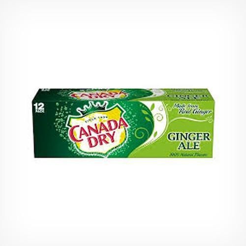 Gingerale Cans, 12 pack