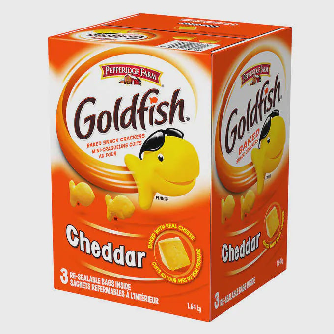CASE LOT Pepperidge Farm, Goldfish Crackers, 1.64 kg