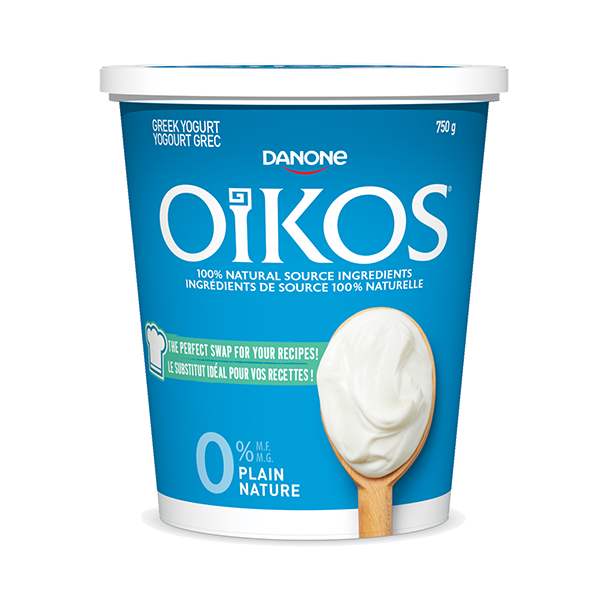 Oikos Greek Yogurt Tub 0%, Plain, 750g