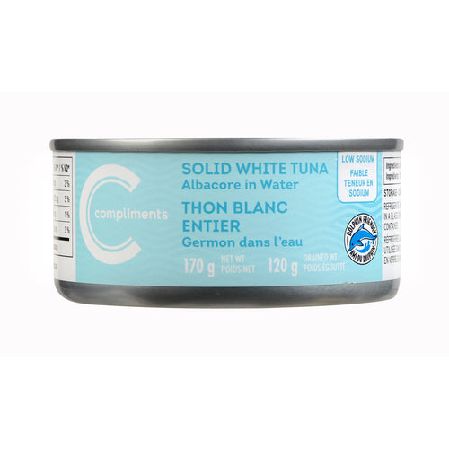 Compliments White Albacore Tuna, Flaked in Water, 170g