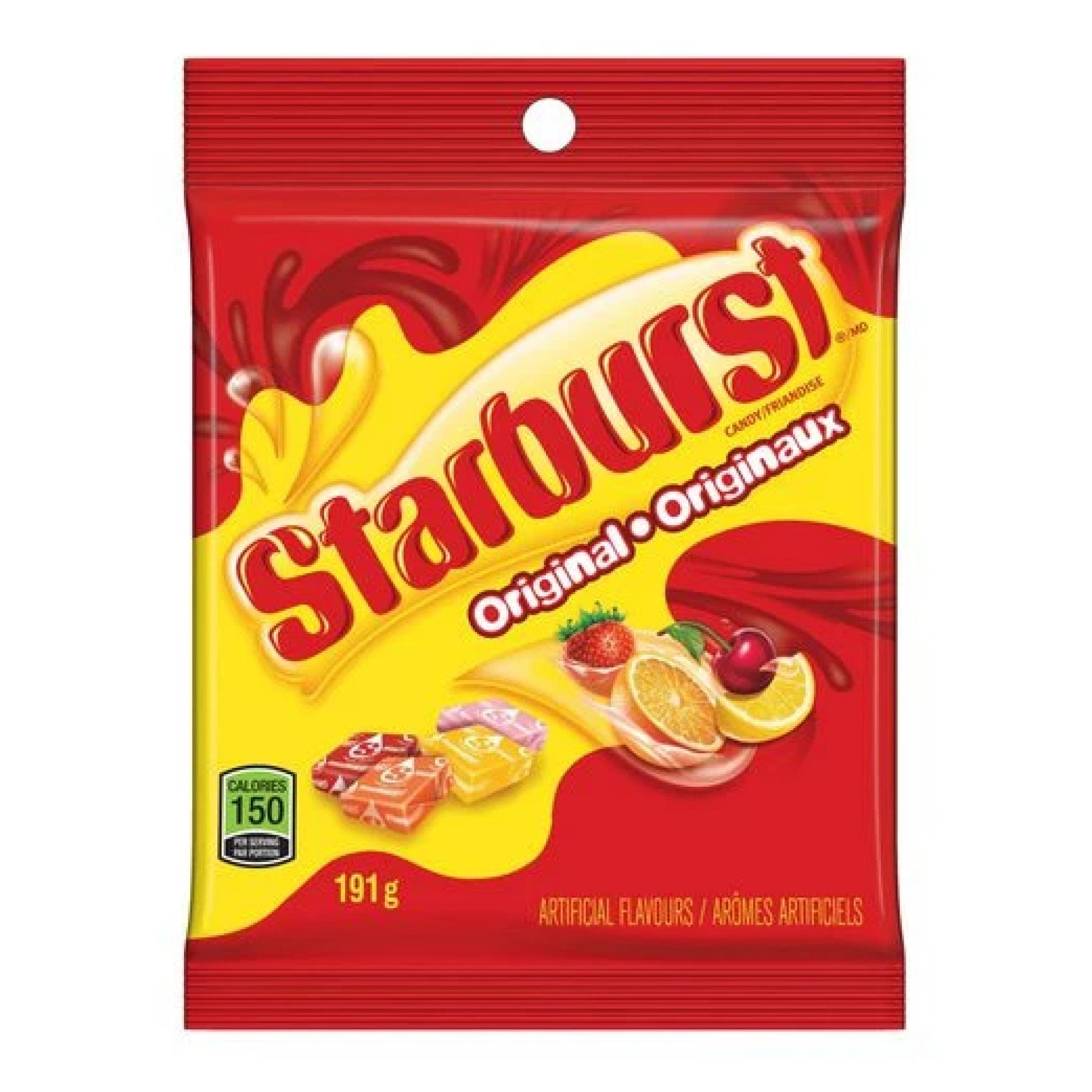 Starburst Fruit Chews Original Candy, 191g
