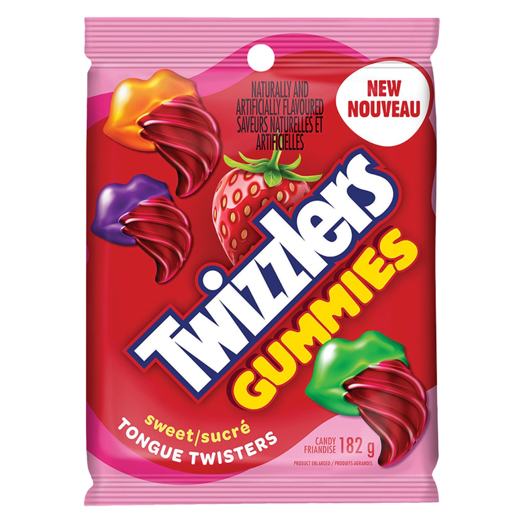 Twizzler Tongue Twister Sweet, 182g